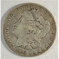 1893 O MORGAN DOLLAR VF