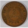 Image 2 : 1867 2 CENT PIECE F/VF
