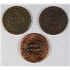 Image 2 : 3 1849 LARGE CENTS