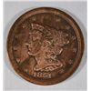 Image 1 : 1851 HALF CENT XF/AU CLEANED