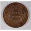 Image 2 : 1851 HALF CENT XF/AU CLEANED
