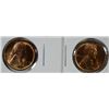 Image 1 : 2  1909VDB Lincoln pennys  MS64 mostly red  est $60-$70