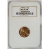 1910S Lincoln penny NGC65 RED  est $60-$70