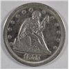 Image 1 : 1875S twenty center  F/VF  est $120-$140