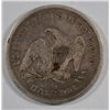 Image 2 : 1841O Seated half $ Fine   est $65-$75