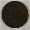Image 1 : 1823 large penny   AG/G SCARCE DATE UNATTRIBUTED  est $40-$45