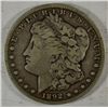 Image 1 : 1892CC  Morgan $  F  est  $180-$190