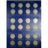 Image 2 : 1938 THRU 1964 CIRCULATED JEFFERSON NICKEL COLLECTION IN A BLUE BINDER