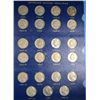 Image 4 : 1938 THRU 1964 CIRCULATED JEFFERSON NICKEL COLLECTION IN A BLUE BINDER