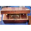 Image 1 : A 19thC Mahogany tea caddy.