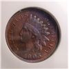 Image 2 : 1905 INDIAN ONE CENT NGC MS65RB, SUPER!