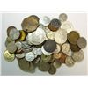 Image 1 : Foreign coin lot, 5 pounds of coins, approx 500 coins