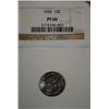 Image 1 : 1950 proof Roosevelt dime  NGC PF66