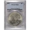 Image 1 : 1891   Morgan $ PCGS62   est $100-$100