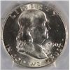 Image 2 : 1950D  Franklin half $  PCGS64FBL  est $95-$100