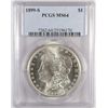 Image 1 : 1899S Morgan $  PCGS64 est $800-$850