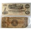 Image 1 : J T Patterson 4th issue $100 Confederate note VF pinholed est $100-$110