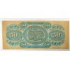 Image 2 : 1872  $50  State of South Carolina Rev Bond Scrip CU     est $100-$125