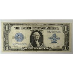 1923   $1 silver certificate  VF  est  $60-$70