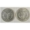 Image 2 : 2  1892   Morgan $ VF/XF and XF/AU   est $125-$130
