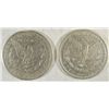 Image 2 : 1890CC-1891CC   Morgan $  VG 91CC has rim bumps  est $155-$165