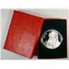 Image 1 : "  SANTA 2012 " ONE OUNCE .999 SILVER ART ROUND WITH CAPSULE/GIFT BOX