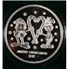 Image 2 : " GARFIELD " ONE OUNCE .999 SILVER ART ROUND WITH CAPSULE/GIFT BOX