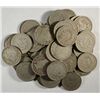 Image 1 : (50) FIFTY AVERAGE CIRCULATED LIBERTY "V" NICKELS WITH STRONG FULL DATES