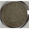 Image 1 : 1901 LIBERTY V NICKEL XF