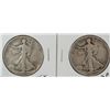 Image 1 : 1919 VG AND 1919-D FINE WALKING LIBERTY HALF DOLLAR