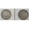 Image 2 : 1923-S FINE AND 1927-S FINE WALKING LIBERTY HALF DOLLAR