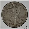 Image 1 : 1938-D WALKING LIBERTY HALF DOLLAR BORDERLINE XF
