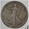 Image 1 : 1938-D WALKING LIBERTY HALF DOLLAR ABOUT XF
