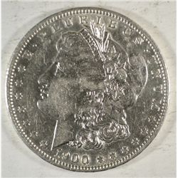 1900-S MORGAN DOLLAR XF/AU VERY CLOSE TO AU