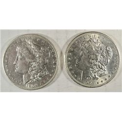 2  1904  Morgan $    XF/AU and AU58  est  $95-$100