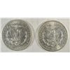 Image 2 : 2  1904  Morgan $    XF/AU and AU58  est  $95-$100