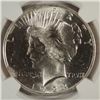 Image 2 : 1923  Peace  $  curved clip 8:00 mint error NGC64  est  $85-$95