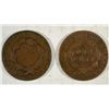 Image 2 : 1822 VG-1820 AG  large penny   UNATTRIBUTED  Est  $55-$60