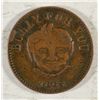 Image 1 : 1863 Civil War Store Card "BULLY FOR YOU 1348" R7  fine  est $75-$100