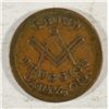 Image 2 : 1863 Civil War Store Card   R4  VF est $45-$50