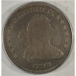 1799  BUST $  VG/F     est $1125-$1250
