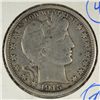 Image 1 : 1915 D BARBER HALF DOLLAR FINE