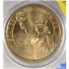 Image 2 : 2007 G. WASHINGTON DOLLAR "NO EDGE LETTERS" GEM BU RARE ERROR!