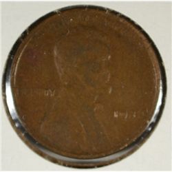 1922 D LINCOLN ONE CENT VG