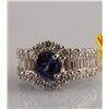 Image 2 : 6.59ct Tanzanite and Diamond Ring
