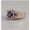 Image 3 : 6.59ct Tanzanite and Diamond Ring