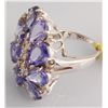 Image 3 : 11.90 ct Tanzanite & Diamond Ring