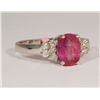 Image 2 : 2.05 ct Ruby and Diamond Ring