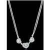 Image 1 : 18K 2.01ct Diamond Necklace