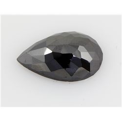 Jet Black Color AA Oval Brilliant 8.30CTW Loose Black D